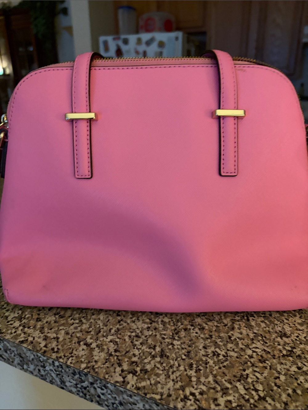 kate spade Coral Pink Dome Satchel - Picture 3 of 4